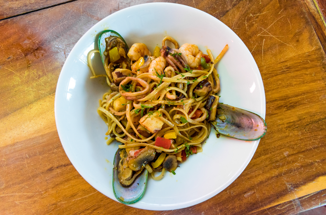 Linguini fruti di mari